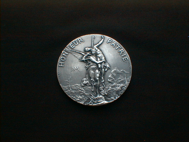 HONNEUR PATRIE　 1886年　フランス製　銀メダル